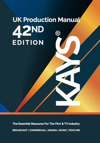 PRE ORDER: KAYS 42nd Edition - UK Production Manual